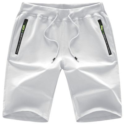 Chrisuno Shorts Men Cargo para Hombre Sweat Off-White XX-Large