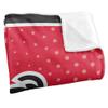 Gardner-Webb University Runnin' Bulldogs Blanket, 50"x60", Logo Dots, Silky Touch Super Soft Throw view 3