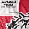 Gardner-Webb University Runnin' Bulldogs Blanket, 50"x60", Logo Dots, Silky Touch Super Soft Throw view 4