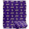 James Madison University Dukes Blanket, 50"x60", Logo Pattern, Silky Touch Super Soft Throw view 1
