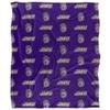 James Madison University Dukes Blanket, 50"x60", Logo Pattern, Silky Touch Super Soft Throw view 2