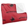 Northwestern Oklahoma State University Rangers Blanket, 50"x60", Logo Pattern, Silky Touch Super Soft Throw view 3