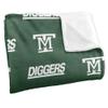 Montana Tech University Orediggers Blanket, 36"x58" Logo Pattern, Silky Touch Super Soft Throw view 3