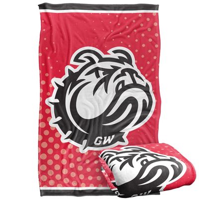 Gardner-Webb University Runnin' Bulldogs Blanket, 36"x58" Logo Dots, Silky Touch Super Soft Throw
