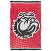 Gardner-Webb University Runnin' Bulldogs Blanket, 36"x58" Logo Dots, Silky Touch Super Soft Throw view 2