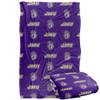 James Madison University Dukes Blanket, 36"x58" Logo Pattern, Silky Touch Super Soft Throw view 1