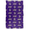 James Madison University Dukes Blanket, 36"x58" Logo Pattern, Silky Touch Super Soft Throw view 2