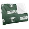 Montana Tech University Orediggers Blanket, 50"x60", Logo Pattern, Silky Touch Super Soft Throw view 3