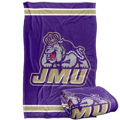 James Madison University Dukes Blanket, 36"x58" Primary Logo, Silky Touch Super Soft Throw
