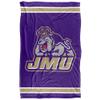 James Madison University Dukes Blanket, 36"x58" Primary Logo, Silky Touch Super Soft Throw view 2