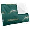 Jacksonville University Dolphins Blanket, 36"x58" Logo Pattern, Silky Touch Super Soft Throw view 3