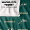 Jacksonville University Dolphins Blanket, 36"x58" Logo Pattern, Silky Touch Super Soft Throw view 4