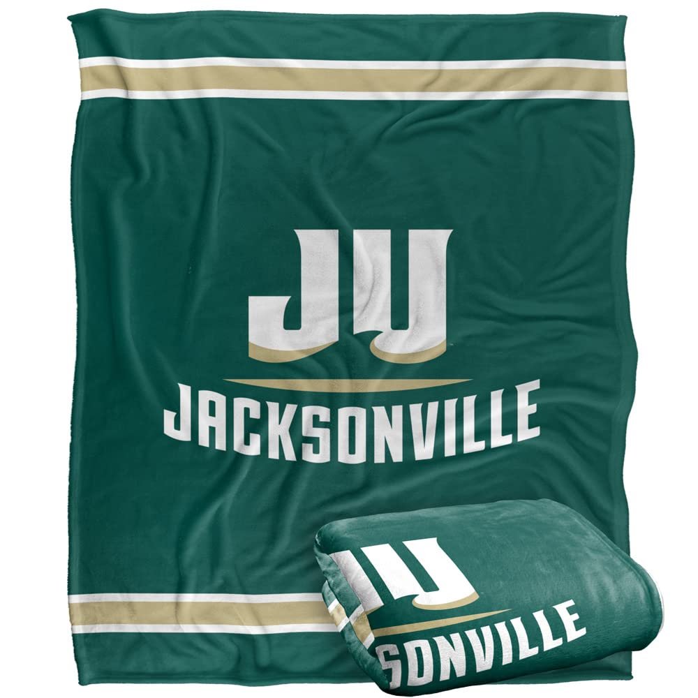 Jacksonville University Dolphins Blanket, 50"x60", Primary Logo, Silky Touch Super Soft Throw