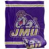 James Madison University Dukes Blanket, 50"x60", Primary Logo, Silky Touch Super Soft Throw view 1