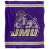 James Madison University Dukes Blanket, 50"x60", Primary Logo, Silky Touch Super Soft Throw view 2