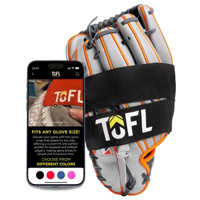 TOFL Baseball Glove Wrap Band for Break-in, Shaping & Glove Care | Baseball Glove Accessories for Mens, Womens, Adult & Youth Mitts