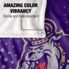 James Madison University Dukes Blanket, 50"x60", Logo Dots, Silky Touch Super Soft Throw view 4