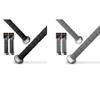 ALIEN PROS 4 Grips Black & Gray Bat Grip Tape for Baseball - Wrap Your Bat for an Epic Home Run view 1