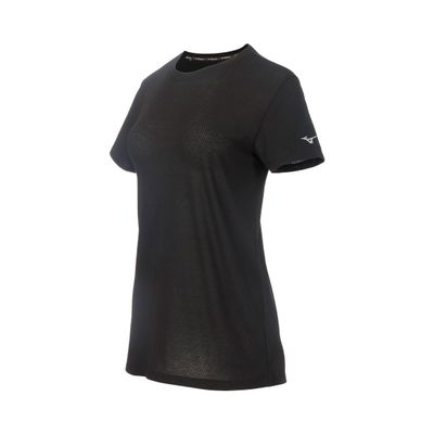 Mizuno Women's Infinity Tee, Black, Large