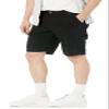 Buffalo David Bitton Men's Relaxed Straight Dean Denim Shorts, Garment Dye, 38 view 1