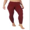 90 Degree By Reflex High Waist Power Flex Tummy Control Leggings - Syrah - XS view 2