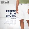 Buffalo David Bitton Men's Slim Parker Denim Shorts, White Rinse, 40 view 3