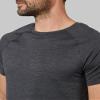 32 Degrees Cool Mens Active T-Shirt | Raglan Short Sleeve | Quick Dry | Anti-Odor, Black Space Dye, Small view 2