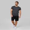 32 Degrees Cool Mens Active T-Shirt | Raglan Short Sleeve | Quick Dry | Anti-Odor, Black Space Dye, Small view 3