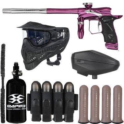 Action Village Dangerous Power G5 Spec-R Rivalry Paintball Gun Package Kit (Pulsar Purple)