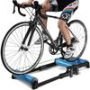 SMSOM Bike Trainer Stand, Bike Rollers, Adjustable Bike Trainer Stand, Foldable Indoor Cycling Bicycle Roller for MTB Road Bike Exercise (Blue) view 2