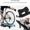 SMSOM Bike Trainer Stand, Bike Rollers, Adjustable Bike Trainer Stand, Foldable Indoor Cycling Bicycle Roller for MTB Road Bike Exercise (Blue) view 3