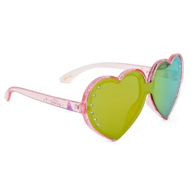 ARKAID Disney Princess Pink Heart Child Sunglasses | Girls Costume Accessory Party Favor | UV400 | One Size Fits Most Kids