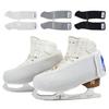 Skating Spirit Skate Boot Covers for Roller Skating Figure Skating Easy-on Easy-Off Youth and Adult (1 Pair) (White, Adult) view 1