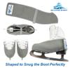 Skating Spirit Skate Boot Covers for Roller Skating Figure Skating Easy-on Easy-Off Youth and Adult (1 Pair) (White, Adult) view 3