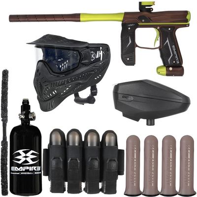 Action Village Empire Axe 2.0 Rivalry Paintball Gun Package Kit (Dust Brown/Dust Green)