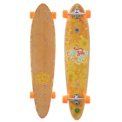 Dig It Complete Longboard Bamboo 40 Orange