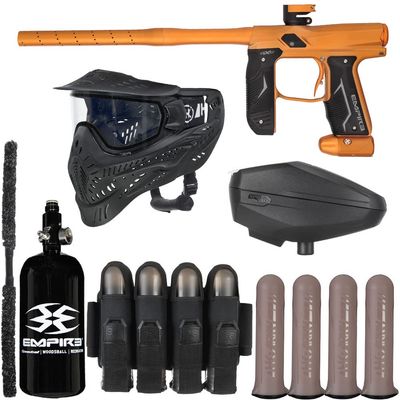 Action Village Empire Axe 2.0 Rivalry Paintball Gun Package Kit (Dust Orange/Dust Orange)