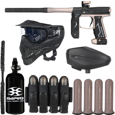 Action Village Empire Axe 2.0 Rivalry Paintball Gun Package Kit (Dust Black/Dust Copper)