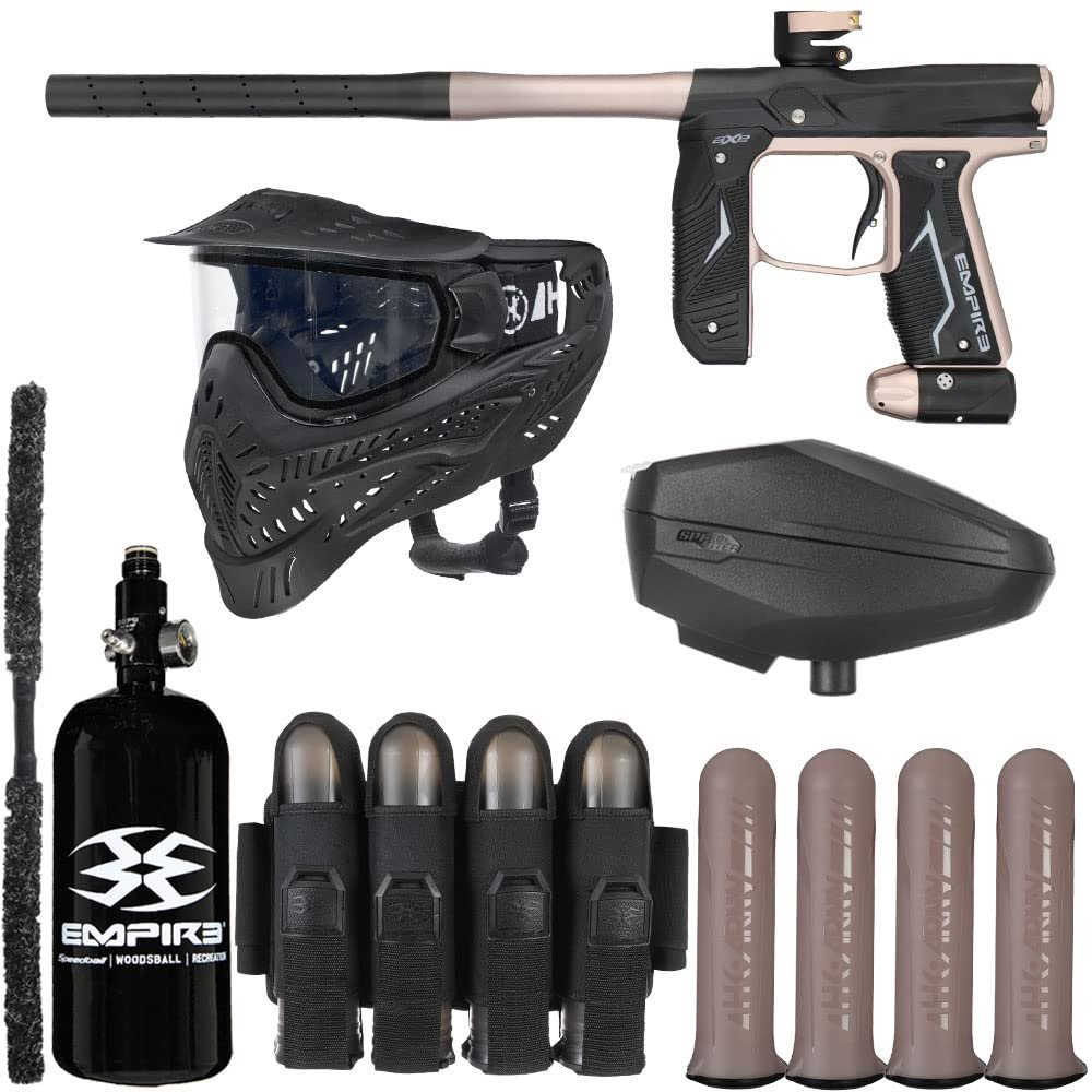 Action Village Empire Axe 2.0 Rivalry Paintball Gun Package Kit (Dust Black/Dust Copper)