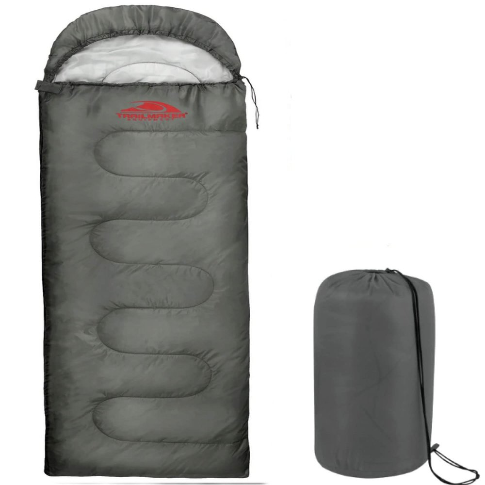 Cold Weather Sleeping Bag for Adults, Teens, Kids, Hooded Sleeping Bag with Compression Sack for Camping, Backpacking, Extreme Cold, Indoors or Outdoors