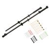 Black Rhino Blowguns Khaos Professional .625 2 Piece Large Bore Hunting Blow Dart Gun, 5 Foot Black Anodize - Made in The US view 1