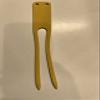 Bulk Baseball/Softball Replacement Leather Thumb/Pinky Loops 10-Pack (Yellow) view 2