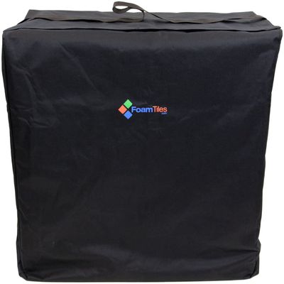 IncStores Foam Flooring Tiles Carrying Case | Easy Transportation of High-Density Interlocking Foam Tiles for Floor Protection in Your Trade Show, Exercise, and Play Areas (Quick Ship Soft Case)