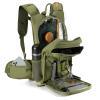 Tactical Hydration Pack Backpack, Military Molle Water Backpack for Hiking Running Cycling Climbing Hunting Fishing(No Water Bladder Included) (Army Green) view 3