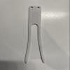 Bulk Baseball/Softball Replacement Leather Thumb/Pinky Loops 10-Pack (White) view 2