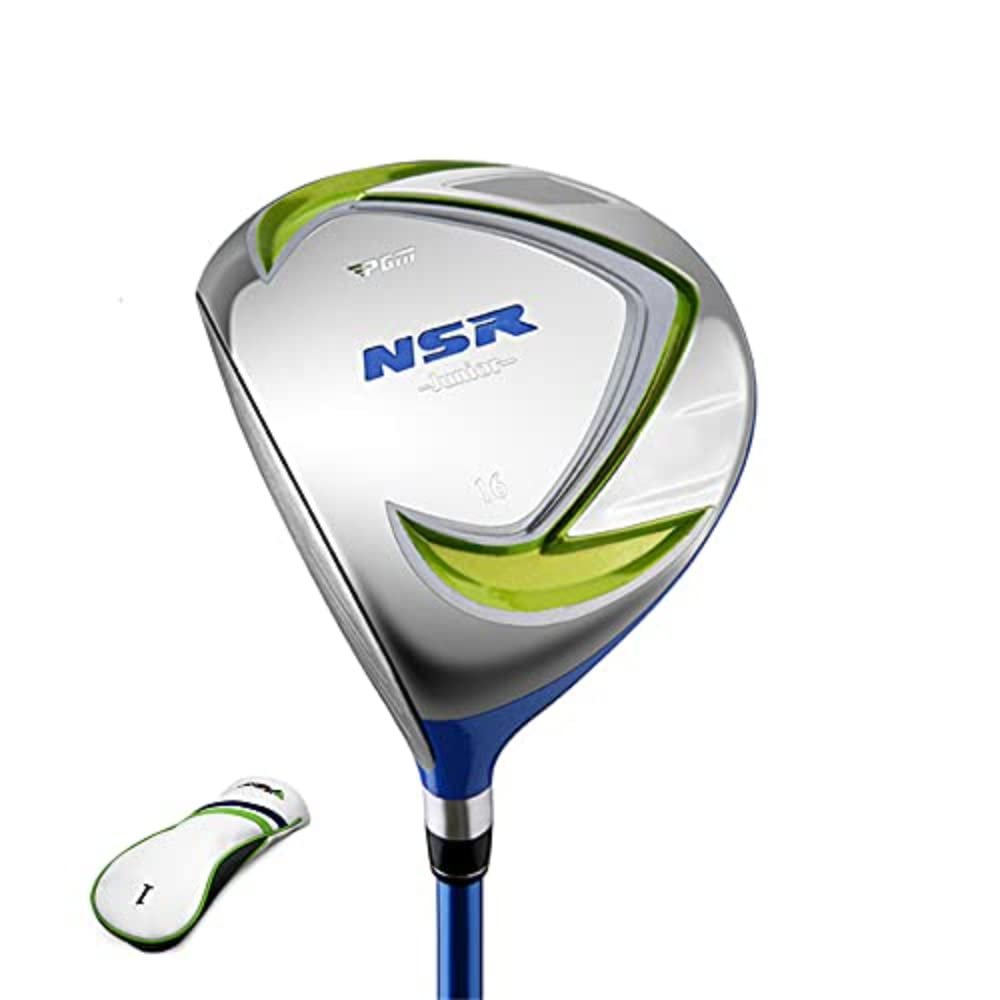 3-12 Years Old Kids Golf Clubs Set Children's Boy Girl Beginner's Left Hand and Right Handed Golf Training Wood Iron Swing Putter Bag Gift (Green,#5-Right Hand(9-12Y))