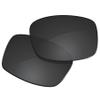 Glintbay 100% Precise-Fit Replacement Sunglass Lenses for Oakley Square Wire 2 2014 OO4075 - Polarized Advanced Black view 2