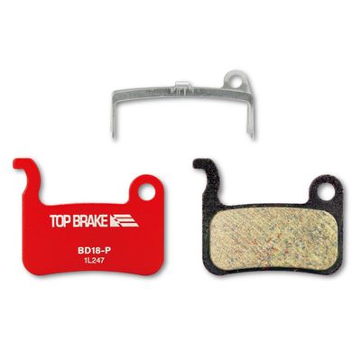 TOP BRAKE BD18 Disc Bike Brake Pads for Shimano alfine S500,S501,Deore M765, SLX M665,Saint M800,XTR M965 M975,M545 M505 M605;TRP Dash Carbon, Parabox 2011 Front