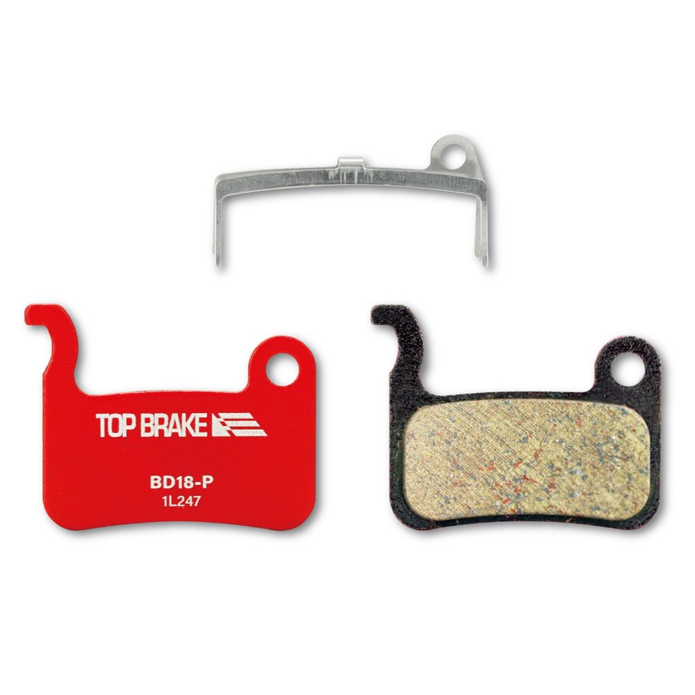 TOP BRAKE BD18 Disc Bike Brake Pads for Shimano alfine S500,S501,Deore M765, SLX M665,Saint M800,XTR M965 M975,M545 M505 M605;TRP Dash Carbon, Parabox 2011 Front