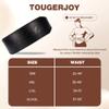 Genuine Leather Weight Lifting Belt for Men Double Prong Power Belt Heavy Duty - Strong, Stabilizing Back Support for Deadlifts, Squats Powerlifting view 2